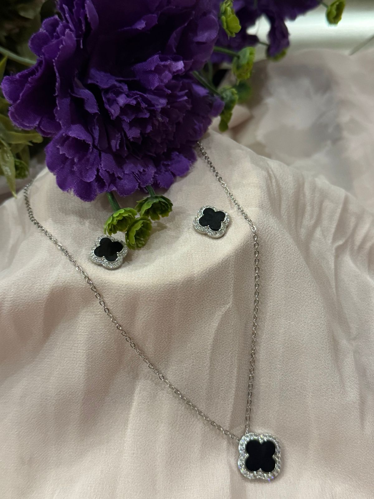 Necklace and Earring Parure