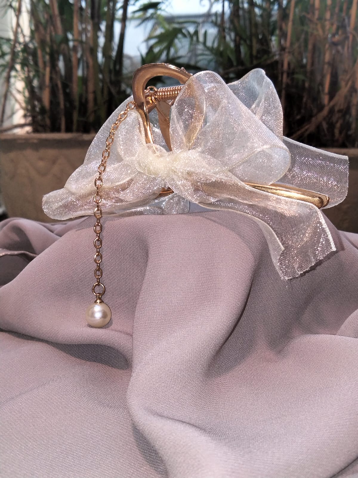 Organza Metal Clip