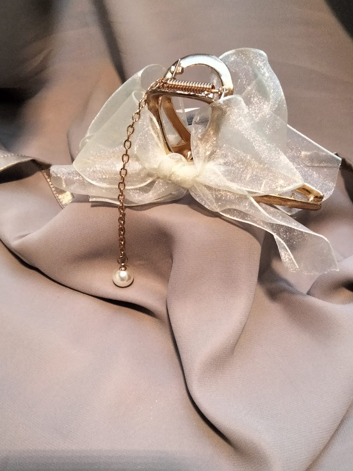 Organza Metal Clip