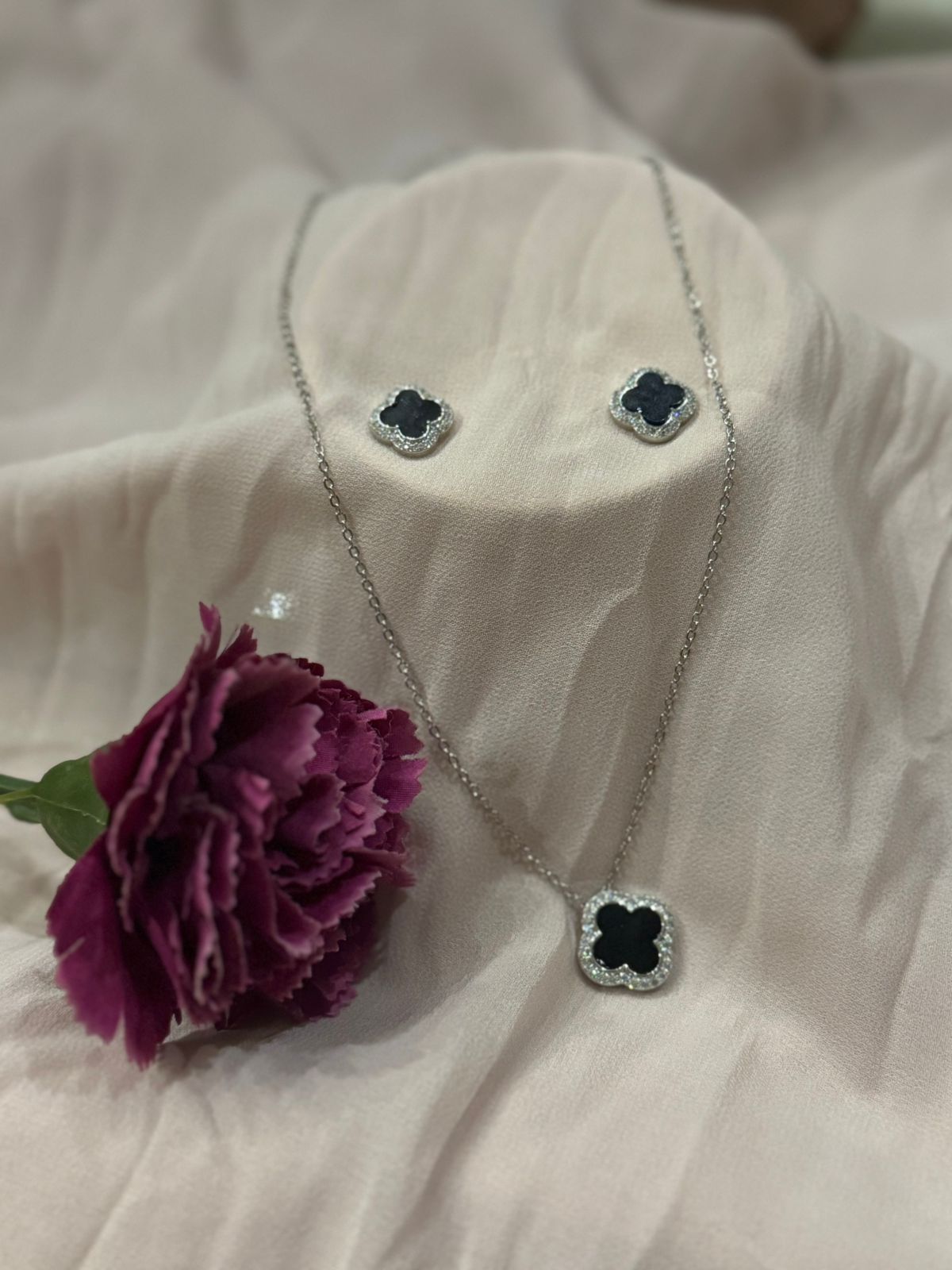 Necklace and Earring Parure